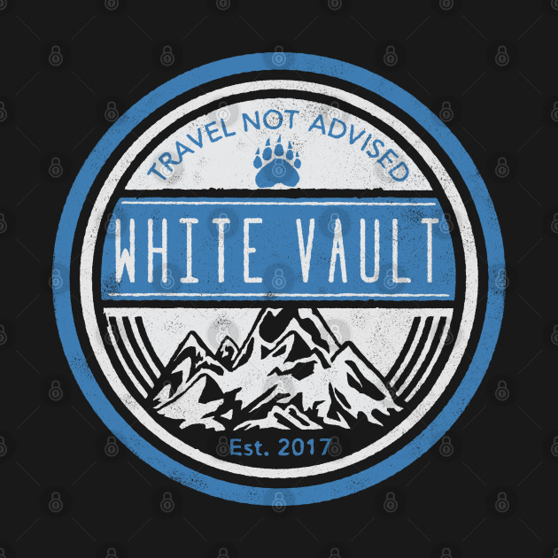 Travel Not Advised - Black Transparent - The White Vault - T-Shirt