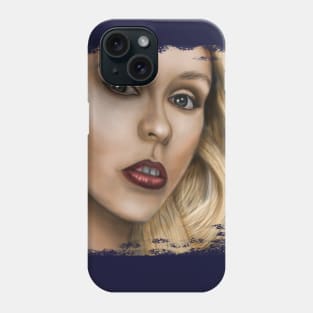 Woman portrait Phone Case