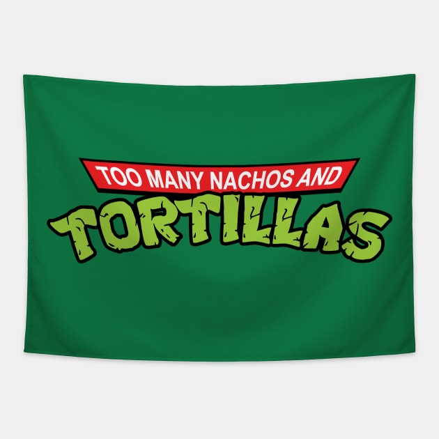 Tortilla Power Tapestry by TrulyMadlyGeekly