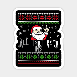 all that santa metal Magnet