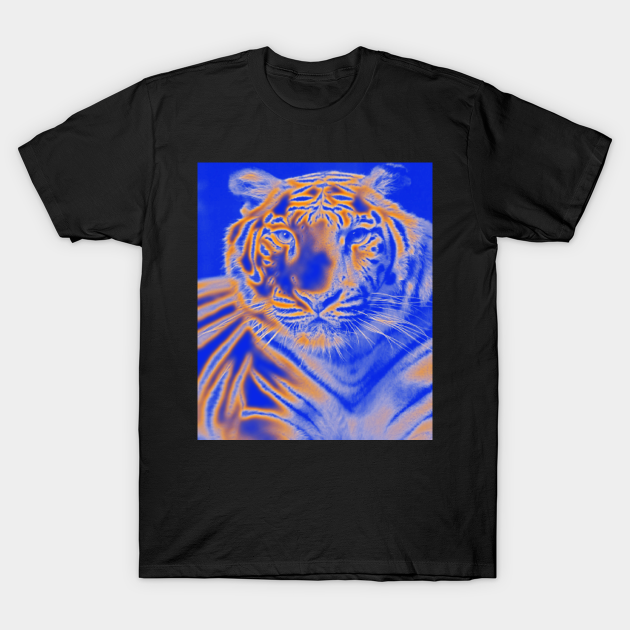 White Tiger from India - Orange colour - White Tiger - T-Shirt