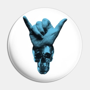 Lets Get It Skull - Skeleton Head Pin