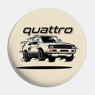 Audi Quattro Pin