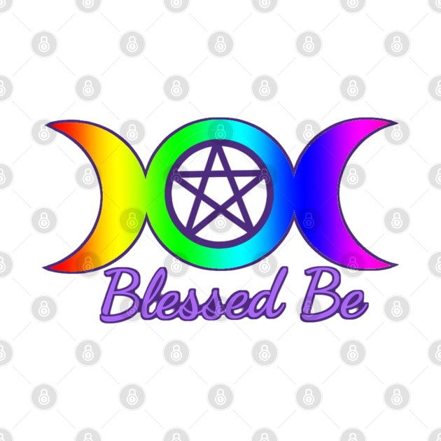 Blessed Be Rainbow Pride by Wayward Son Creations