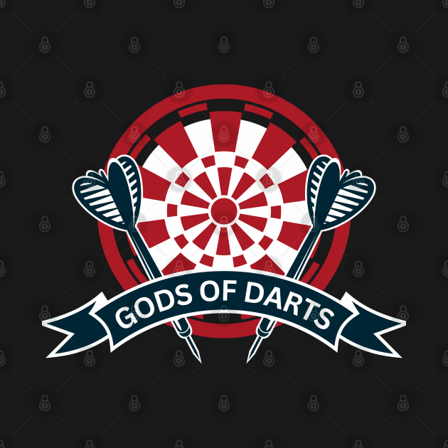 Gods of Darts, Dart Throwing Sports, Bullseye by docferds