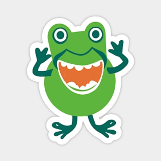 Cute Adorable Frog Magnet
