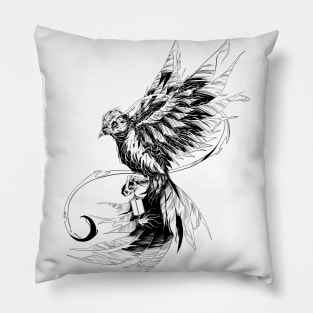 Lantern Bird Pillow