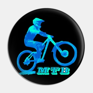 mtb downhill bke Pin