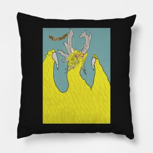 Yellow Dragon - Pride (Dragons Collection) Pillow