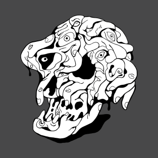 psychedelic skull T-Shirt