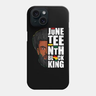 Juneteenth, Black King, Black Father, Black Man, Balck Lives Matter Phone Case