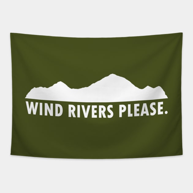 Wind Rivers Please Tapestry by esskay1000