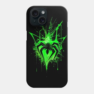 Green Neon Arachnophobia Phone Case
