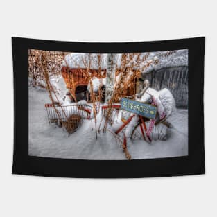 Sleigh Rides Tapestry