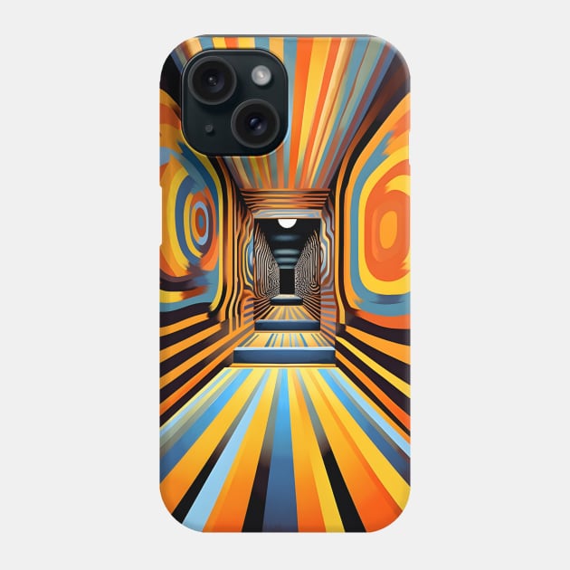 Optical Illusions - Rainbow Passage Phone Case by Mistywisp