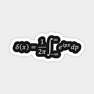 Dirac Delta Function - Math And Physics Basics Magnet