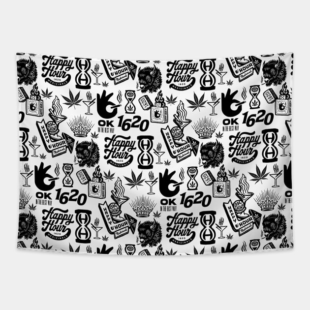 HAPPY HOUR MEDICINALS Tapestry by ConradGarner