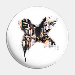 New York City Graffiti Design//TImes Square Pin