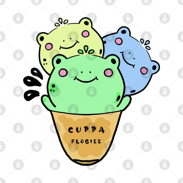 Cute lil cup of flogiez! by yudoodliez