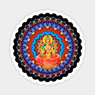 Mandala Magic - Daily Focus 8.2.2016 Lakshmi Magnet