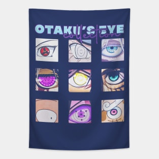 otaku anime eye collection Tapestry