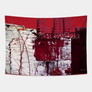 abstraction street art Tapestry