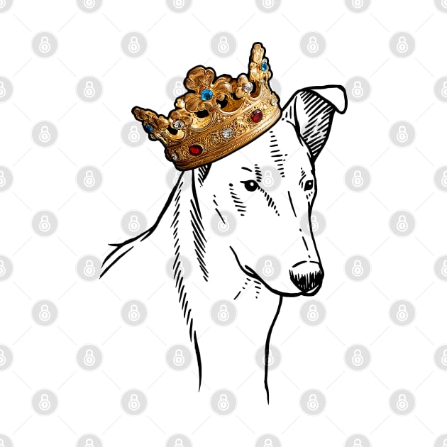 Smooth Collie Dog King Queen Wearing Crown by millersye