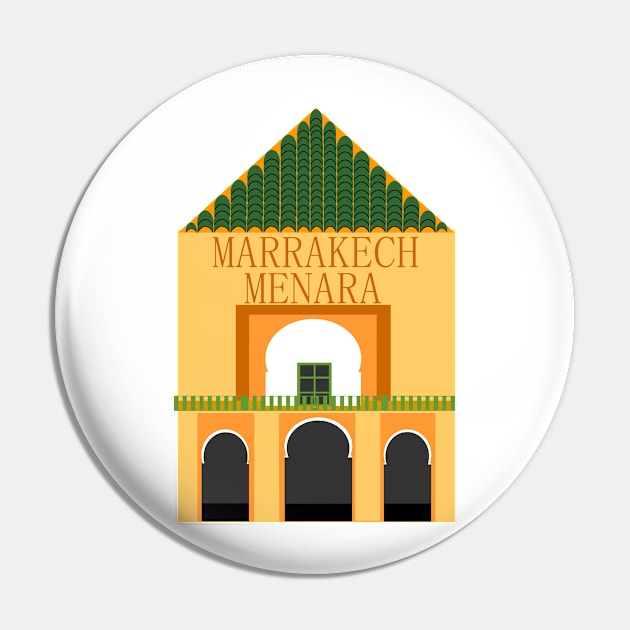 Marrakech menara Pin by nabilhaj