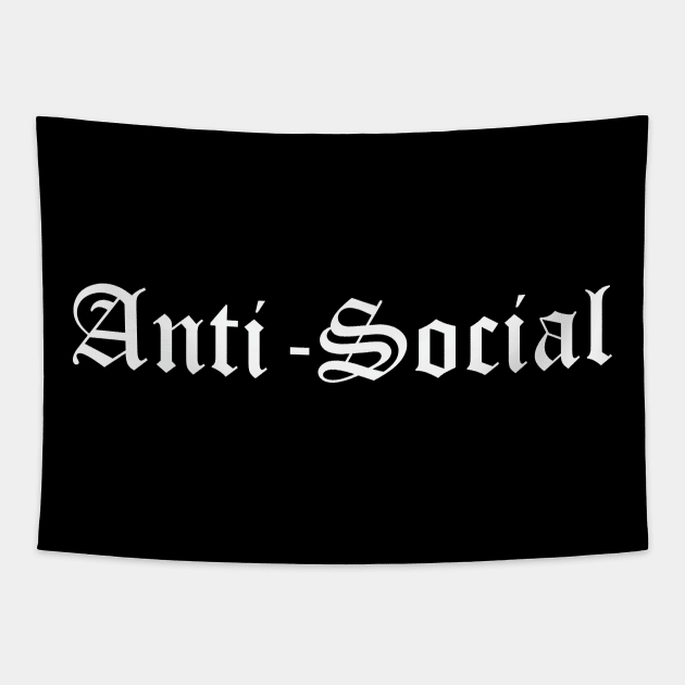 Anti-Social | Stay Away Tapestry by jverdi28