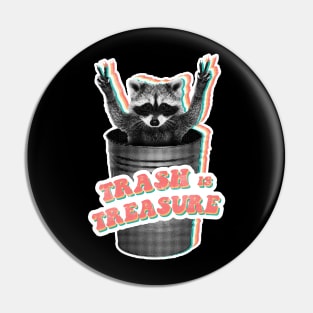 Trash is Treasure! raccoon trash panda Pin