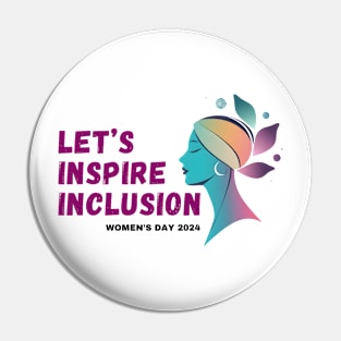 Women's Day 2024 Theme Pin