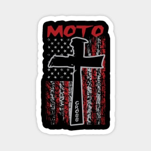 CHRISTIAN MOTOCROSS Magnet