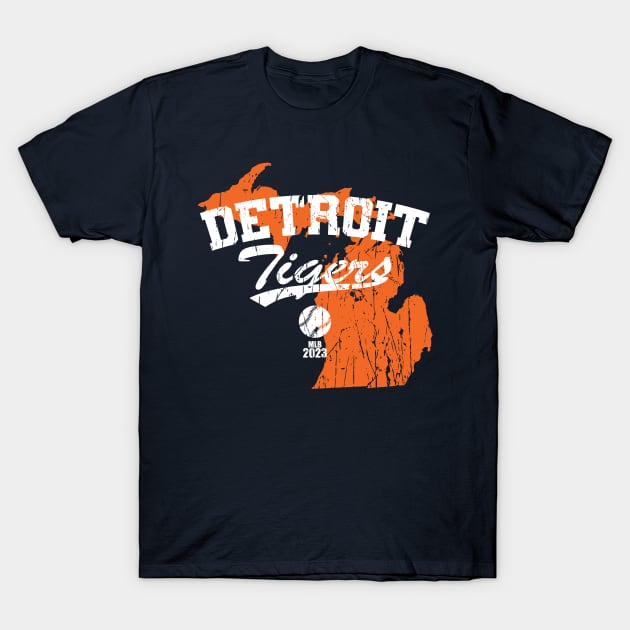 Premium detroit Tigers of Major League League Baseball 2023 shirt