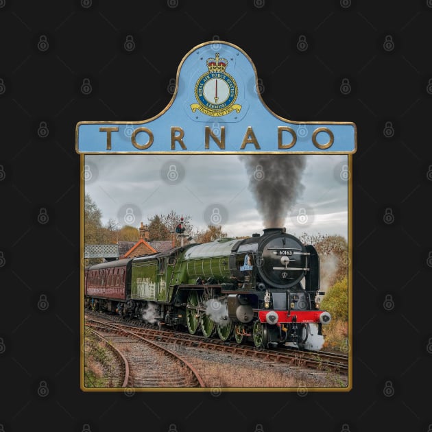 Steam Engine Tornado and Nameplate by SteveHClark