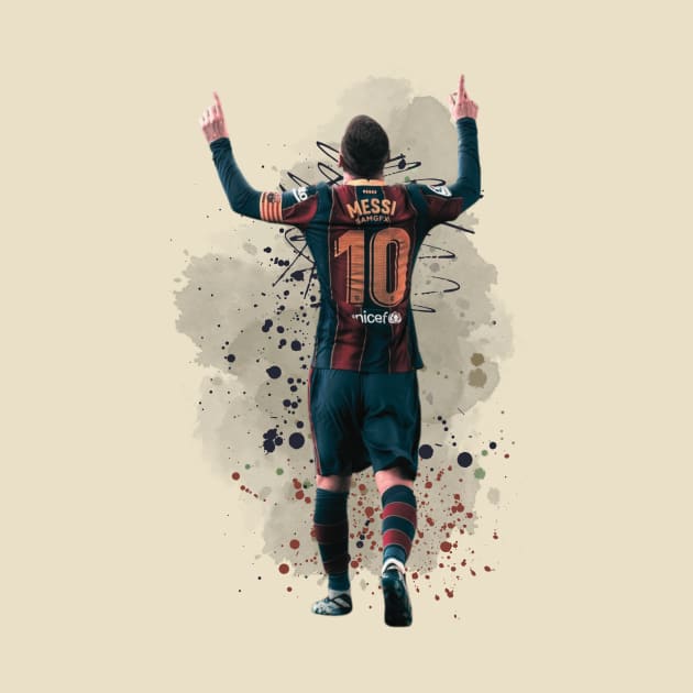 Leo Messi Barca by Lottz_Design 