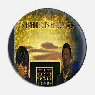 Enochian Funny Pin