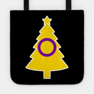 Christmas Tree LGBT Flag Intersex Tote