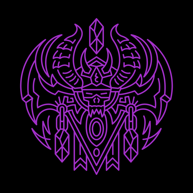 Hunter of Demons — Class Crest (color) by dcmjs