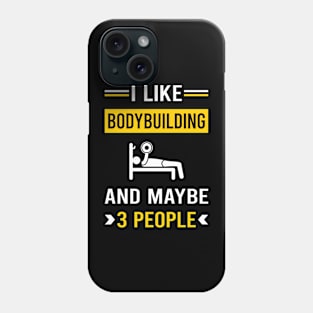 3 People Bodybuilding Bodybuilder Phone Case