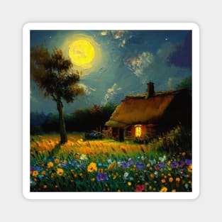 Moonlit nights Magnet