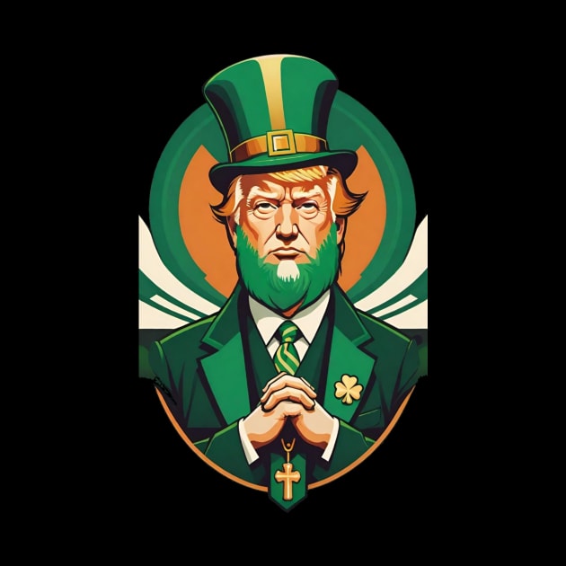 Irish The Donald Saint Patrick's day by Doctor Doom's Generic Latverian Storefront