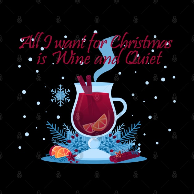 Christmas Time Social Distancing and Wine by Wanderer Bat