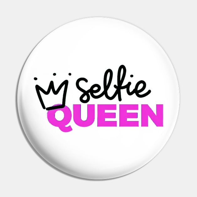 selfie queen Pin by kakimonkey