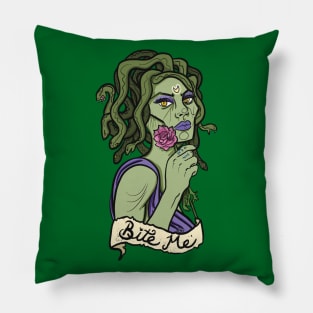 Bite Me Pillow