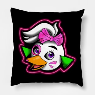 Neon Galaxy Glamrock Chica Pillow