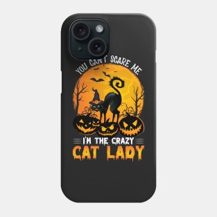 Crazy cat lady Phone Case