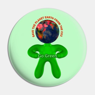 Save the planet earth Pin