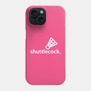 Shuttlecock- a badminton design Phone Case