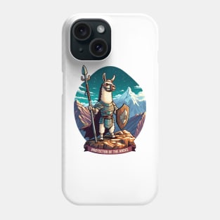 llama warrior lovers Phone Case