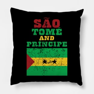 Flag of Sao Tome and Principe Pillow